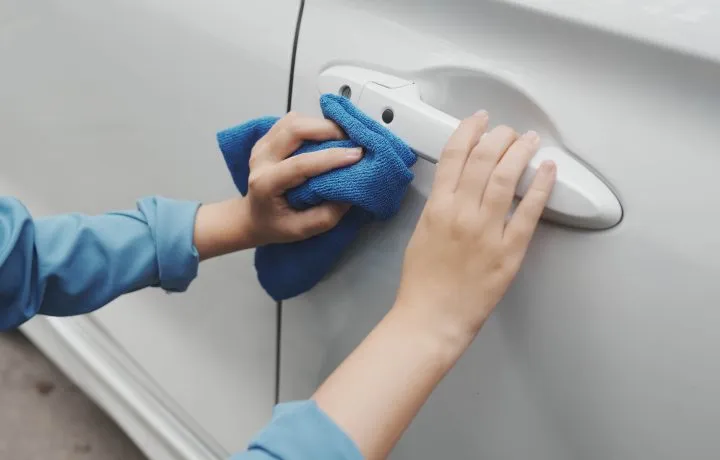 車のドア周りの画像