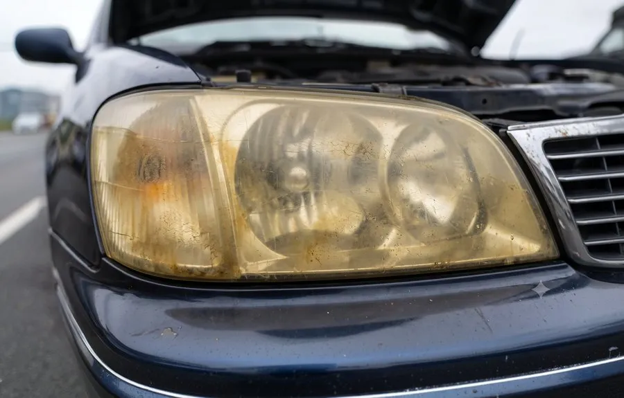 車に付着した黄ばみやくすみの画像
